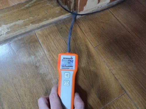 옥천군 누수탐지 아파트 주방 천장 물샘 검사