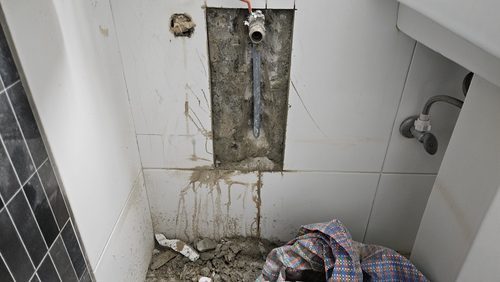 실제 고객 성명 이니셜 시공 후기 사진 강북구 누수탐지 실제 고객 성명 이니셜 시공 후기 사진