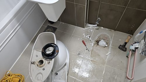 중원구 누수탐지 한*우 시공 후기 사진