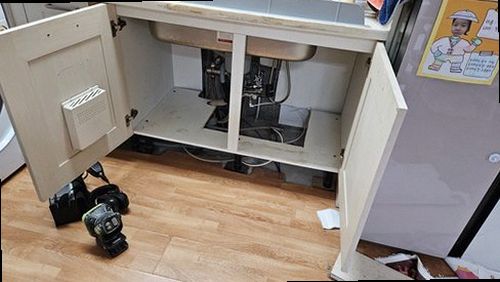 기장군 누수탐지 정관읍 누수탐지 주방배관누수 싱크대 아래 젖은 흔적의 원인