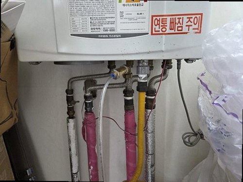 동래구 누수탐지 사직2동 누수탐지 보일러호스물샘 호스 교체와 배관 수리 비교
