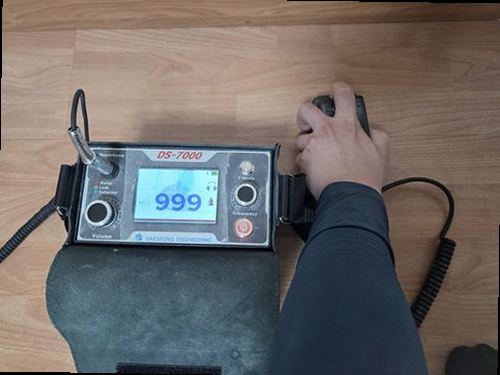 포천 누수탐지 수도계량기 별침과 누수 점검을 확인하는 모습