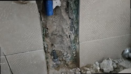 처인구 누수탐지 가스탐지기와 청음탐지기로 배관 누수 위치를 확인하는 과정