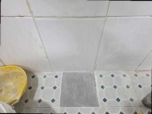 오정구 누수탐지 욕실 바닥과 배관 누수 발생 위치를 설명하는 단면 이미지