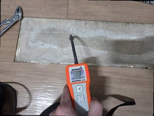 파주 누수탐지 공압 검사 게이지와 열화상 카메라로 확인한 배관 이상 구간